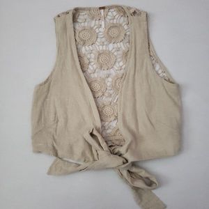 [ Free people ] bikini top cover size xs
